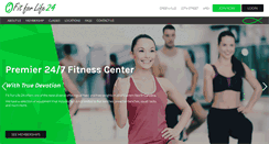 Desktop Screenshot of fitforlife24.com